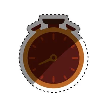 Time clock concept 스톡 일러스트