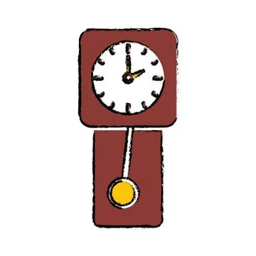Time clock concept Stock Illustration