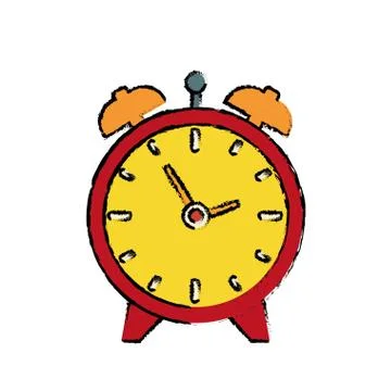 Time clock concept Stock Illustration