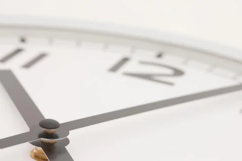 Time Clock face Watch hand Shed shot Figures No one. Clock Indoor Transverse Stock Photos