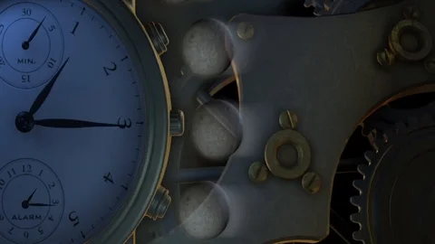 Time clock hour watch minute Stock Footage 91118494