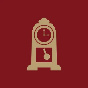 Time, clock icon. Time and watch, timer, clock symbol. UI. Web. Logo. Sign. Flat 스톡 일러스트