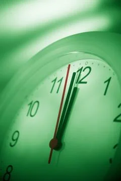 Time clock Stock Photos