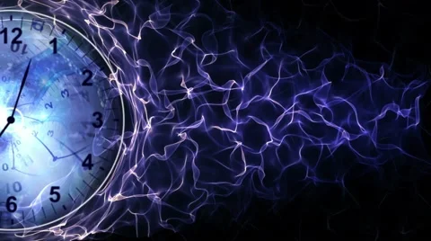 Time Clock Tunnel in Fibers Ring, Background, Loop, 4k Vídeos de archivo 62709591