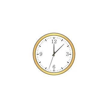 Time computer symbol Illustrazione stock