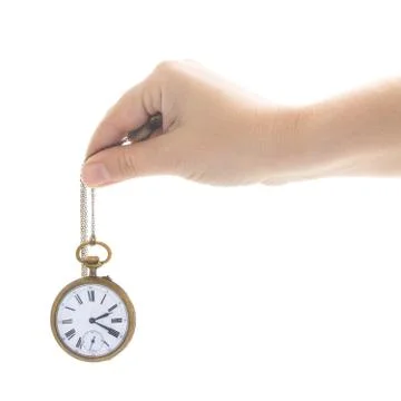 Time concept with antique clock Stock Photos
