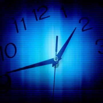 Time Concept Futuristic Technology  Background Stock Illustration