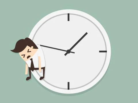 Time concept Stockillustratie