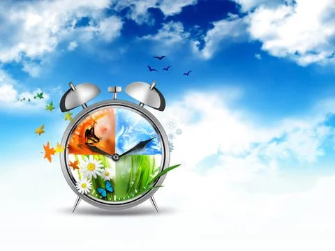 Time concept image Stock Illustration