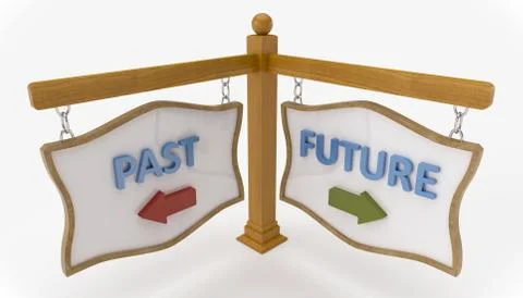 Time Concept Signpost Stock Illustration