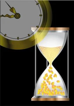 Time concepts Stock Illustration