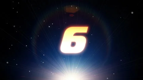 Time countdown animation for opening video Video stock 143077199