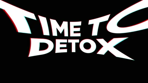 Time to detox Stock Footage 180795811
