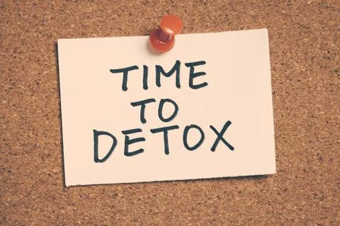 Time to detox Stock Photos