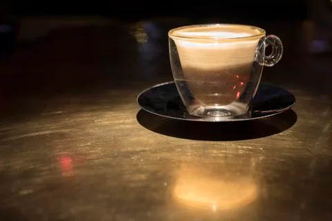 Time to drink coffee. Stock Photos