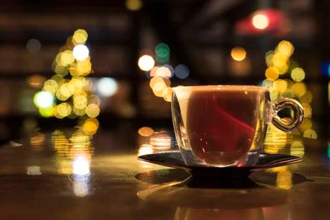 Time to drink coffee. Foto stock