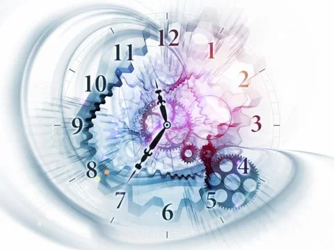 Time dynamic Stock-Illustration