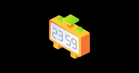 Time the Early morning change Stock Footage 263971375
