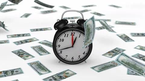 Time to earn money Stock Footage 46481419