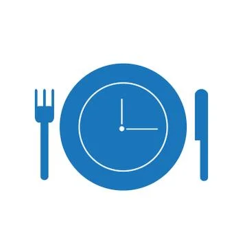 Time to eat Stock Illustration
