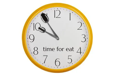 Time for eat Stock Photos