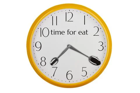 Time for eat Stock Photos