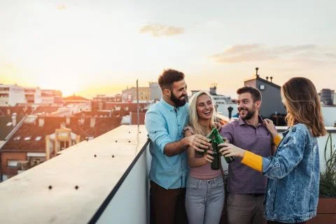 Time to enjoy ourselves Stock Photos