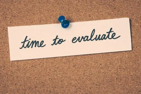 Time to evaluate Stock Photos