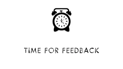 Time for feedback 動画素材 108104235