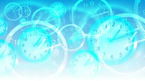 Time Flies Background - Clock 94 (HD) Stock Footage 12452203