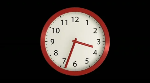 Time Flies - Clock 26 (HD) Video stock 11024653