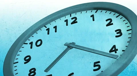 Time Flies - Clock 28 (HD) Stock Footage 11024386