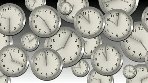 Time Flies - Clock 34 (HD) Stock Footage 11122248