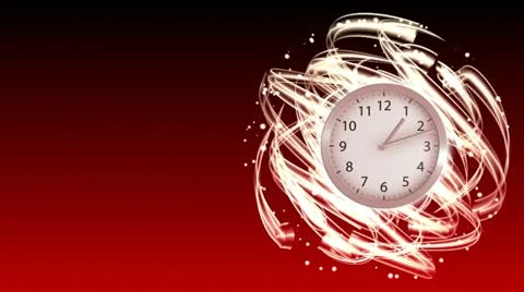 Time Flies - Clock 66 (HD) Stock Footage 12026669