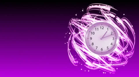 Time Flies - Clock 68 (HD) Stock Footage 12027517