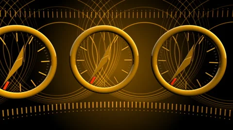 Time Flies - Time Lapse Clock 05 (HD) Stock Footage 1009140