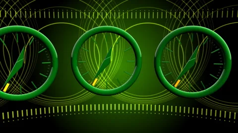 Time Flies - Time Lapse Clock 06 (HD) Stock Footage 1009324