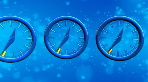 Time Flies - Time Lapse Clock 09 (HD) Stock Footage 1034338