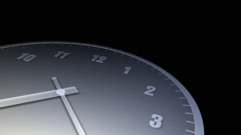 Time flow Clock Analog Background Big A10 Stock Footage 186077854