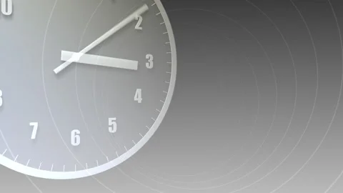 Time flow Clock Analog Background Da Stock Footage 190079955