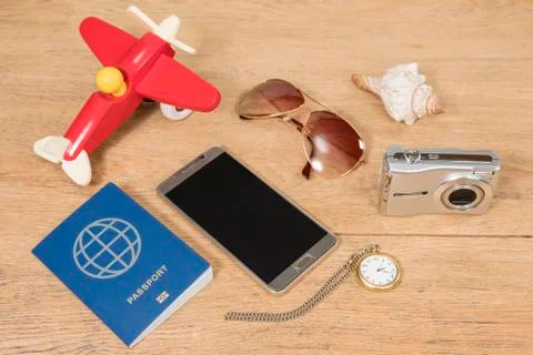 Time to fly on holiday Stock Photos