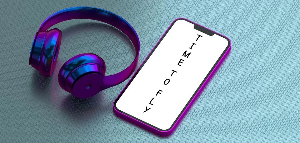 Time to fly Stock Illustration