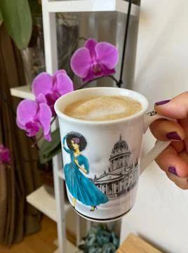Time for a fresh coffee Stock Photos