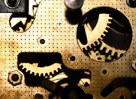 Time gear Stock Photos