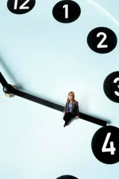 Time going bye Foto stock