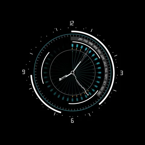 TIME hud Stock-Footage 249499104