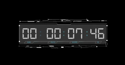 TIME hud Stock Footage 249499123