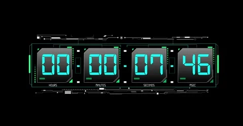 TIME hud Stock-Footage 249499182