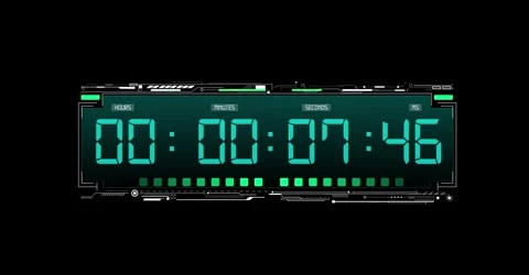 TIME hud Stock Footage 249499184