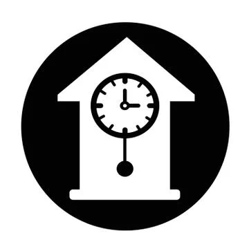 Time icon Stock Illustration